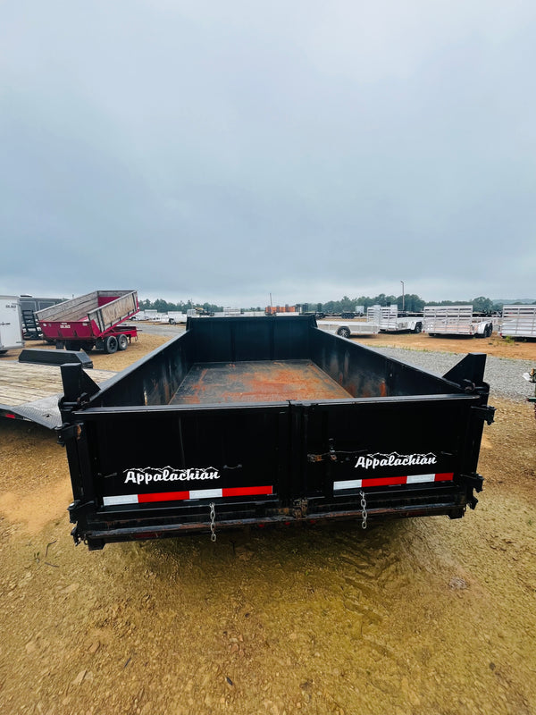 PREOWNED 2022 APPALACHIAN 6X12 DUMP 10k GVWR