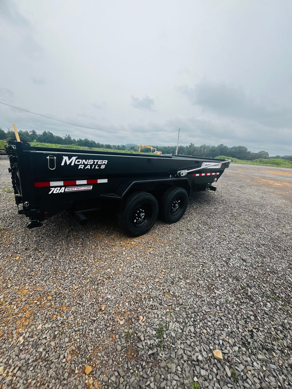 2027 PJ 7X16 DT DUMP 15400# GVWR W/ VOYAGER PACKAGE/14 PLY TIRES