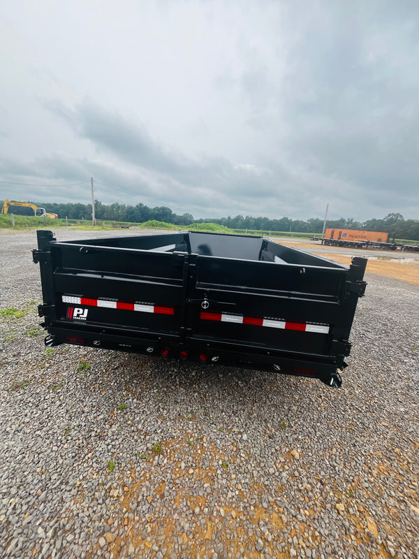 2027 PJ 7X16 DT DUMP 15400# GVWR W/ VOYAGER PACKAGE/14 PLY TIRES
