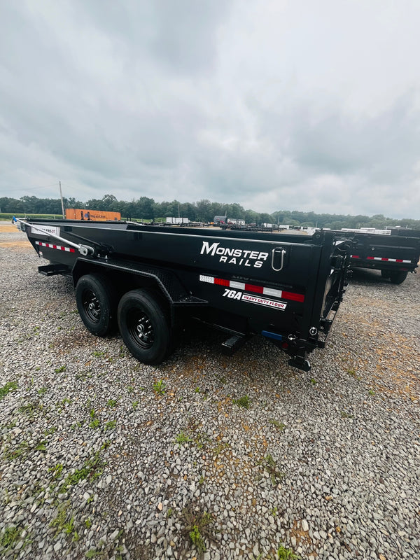 2027 PJ 7X16 DT DUMP 15400# GVWR W/ VOYAGER PACKAGE/14 PLY TIRES