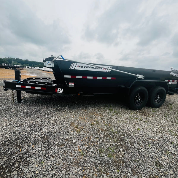 2027 PJ 7X16 DT DUMP 15400# GVWR W/ VOYAGER PACKAGE/14 PLY TIRES