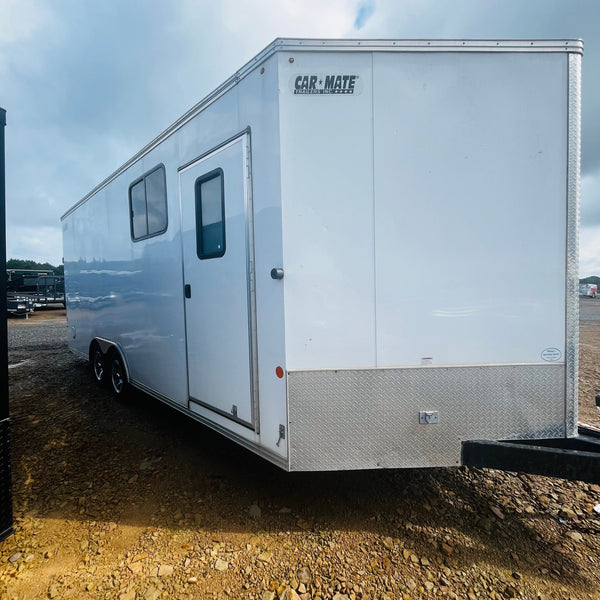 PREOWNED 2022 CARMATE 8X20 ADVANTAGE W/ RAMP/12" ADDITIONAL HEIGHT