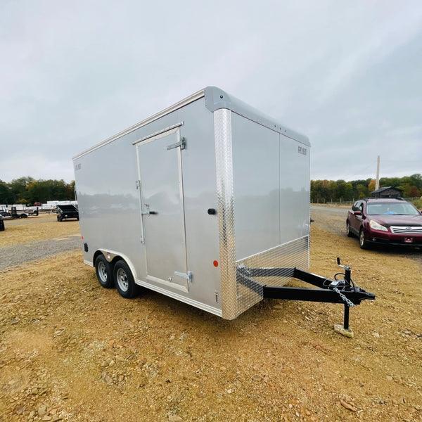 2025 Car Mate 8x14 Custom Cargo w/ Ramp Door & 6" Additional Height