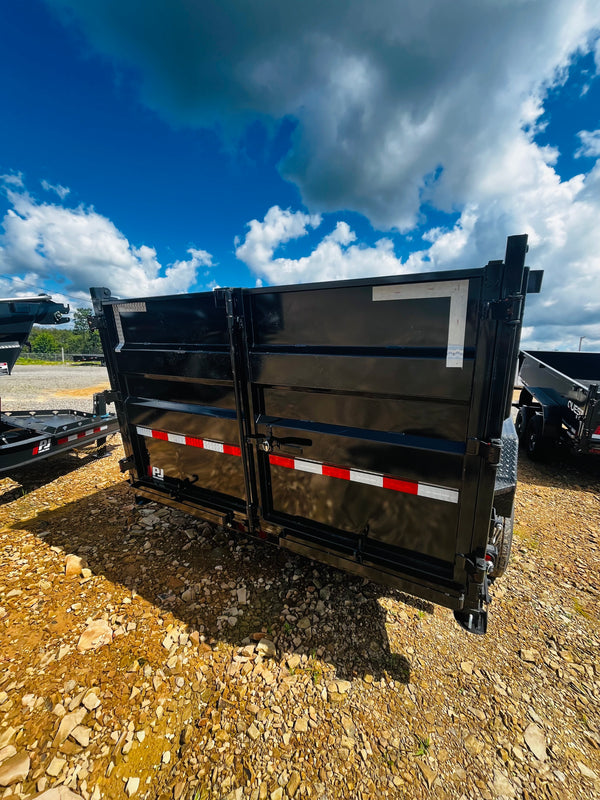 2027 PJ 7X14 DT DUMP W/ 4' SIDES/VOYAGER PACKAGE/14 PLY TIRES/14000# GVWR