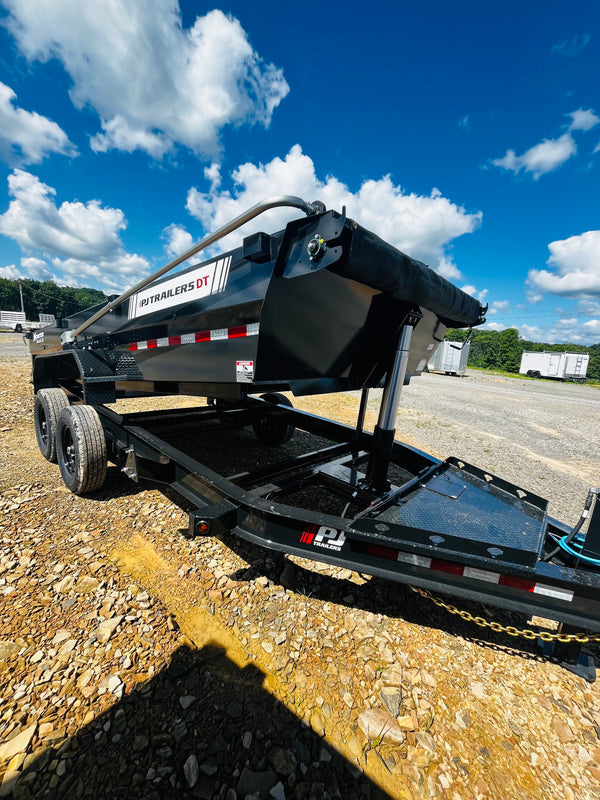 2027 PJ 7X16 DT DUMP W/ VOYAGER PACKAGE/14 PLY TIRES/14000# GVWR