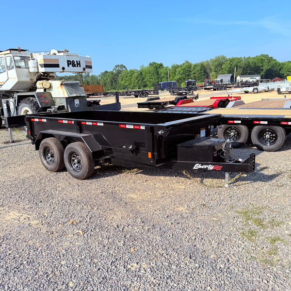 2025 Liberty 6x12 Dump 10K- Ramps and Tarp