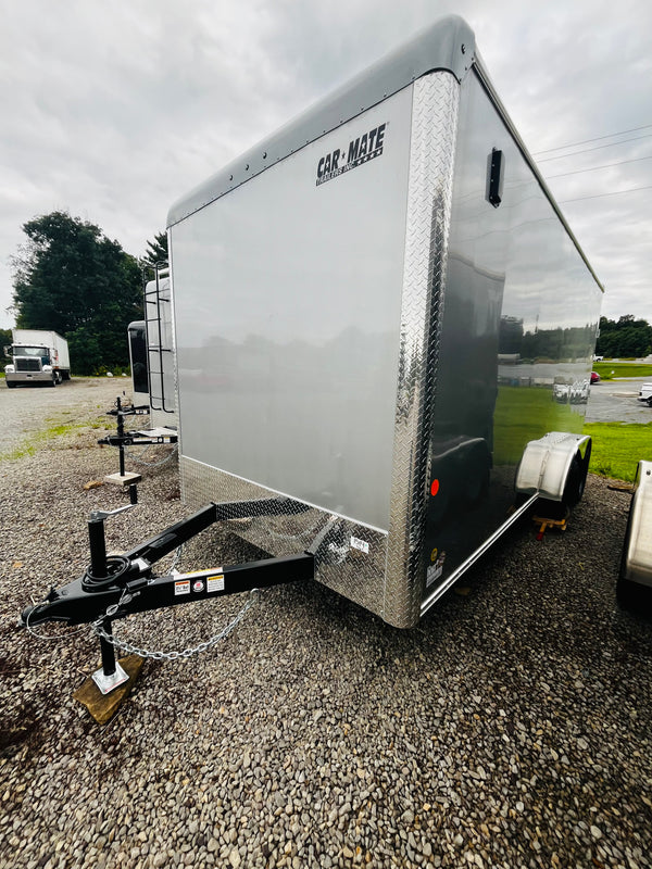2026 Car Mate 7x16 HD Custom Cargo w/ Ramp Door & 12" ADDED HEIGHT