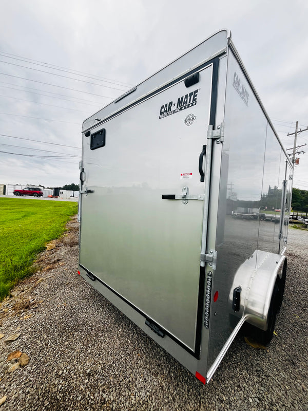 2026 Car Mate 7x16 HD Custom Cargo w/ Ramp Door & 12" ADDED HEIGHT