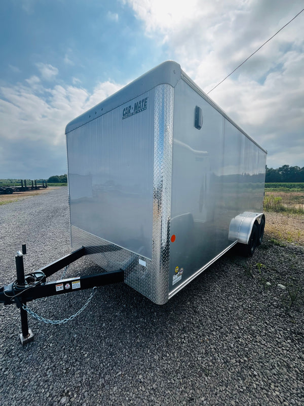 2026 CARMATE 7X16 HD CUSTOM CARGO W/ 6" ADDITIONAL HEIGHT/RAMP DOOR