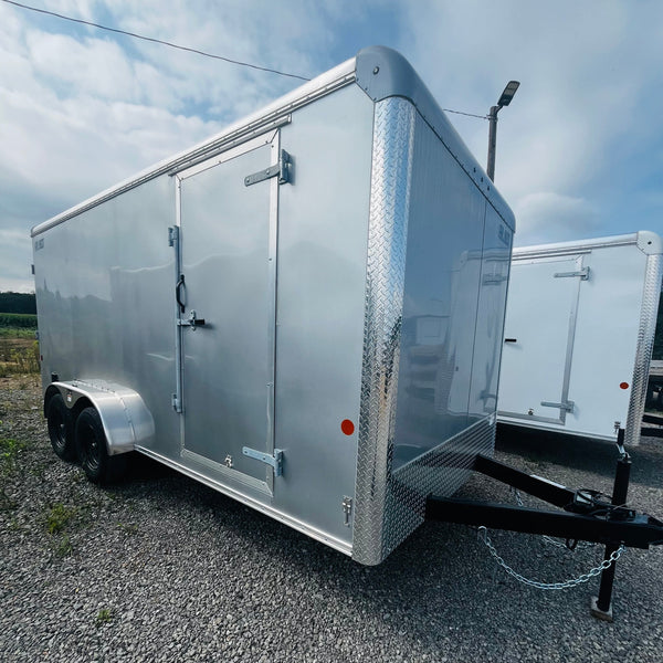 2026 CARMATE 7X16 HD CUSTOM CARGO W/ 6" ADDITIONAL HEIGHT/RAMP DOOR