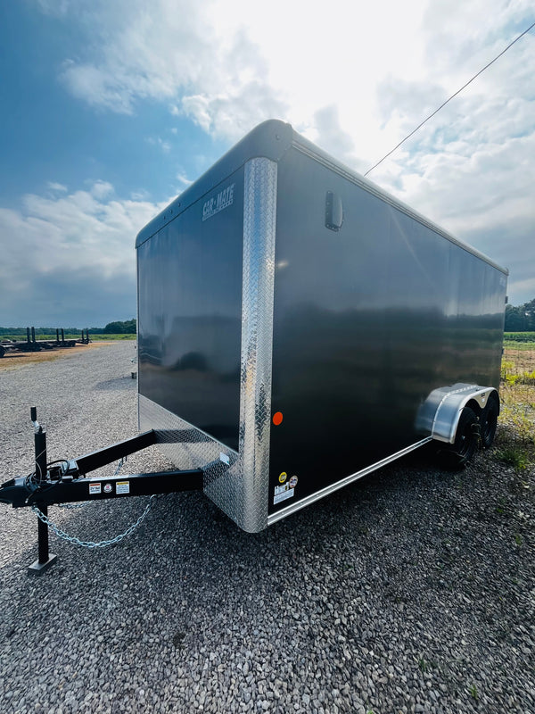 2026 CARMATE 7X16 HD CUSTOM CARGO W/ 6" ADDITIONAL HEIGHT/RAMP DOOR