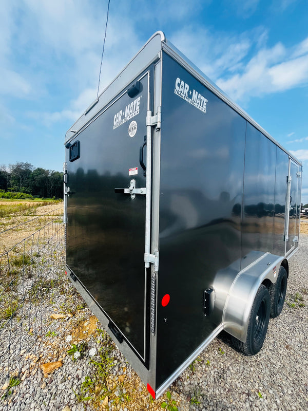 2026 CARMATE 7X16 HD CUSTOM CARGO W/ 6" ADDITIONAL HEIGHT/RAMP DOOR