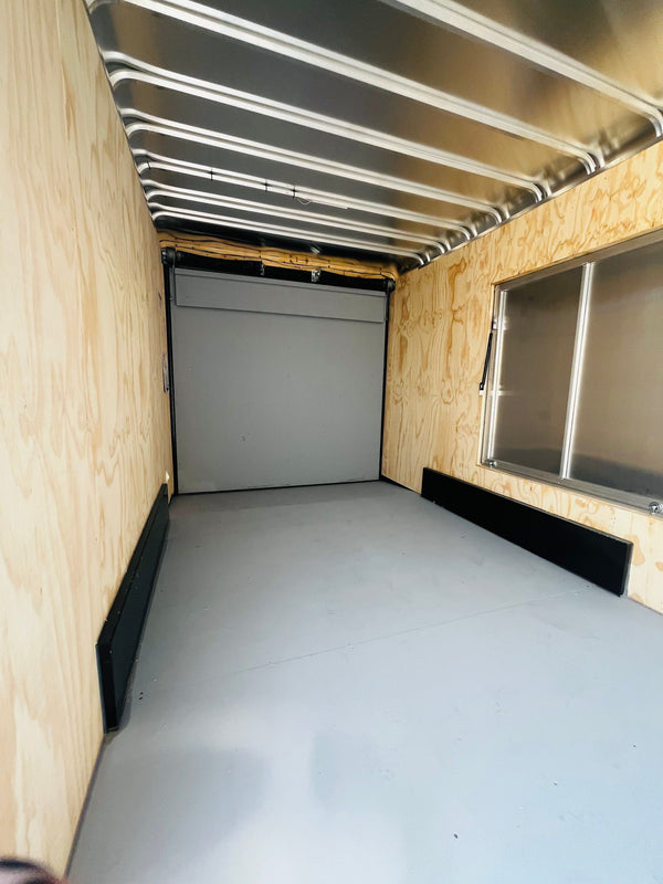 2026 CARMATE 7.5X16 HD CUSTOM CARGO W/ 12" ADDITIONAL HEIGHT/RAMP/BEAVERTAIL/STEP OUT AWNING