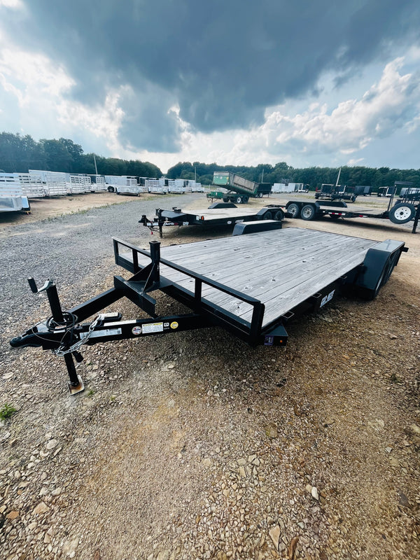 PREOWNED 2021 Car Mate 8x18 Car Hauler 7K