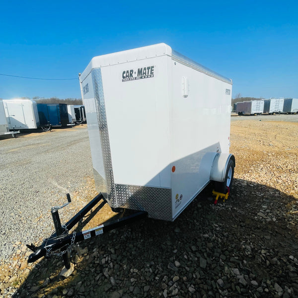 2025 CAR MATE 5X8 1/2 V-SPORT W/ RAMP DOOR & 6"^ ADDED HEIGHT