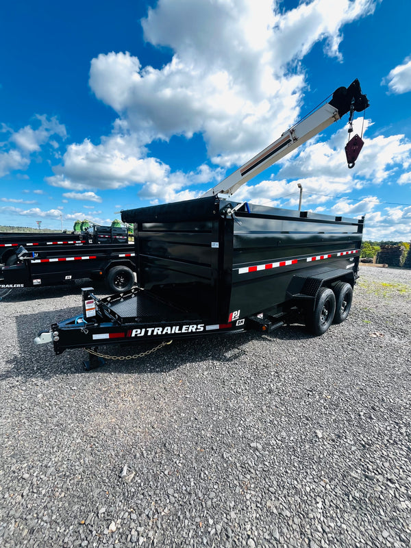 2027 PJ 7X14 DM HIGH SIDE DUMP 15400# GVWR
