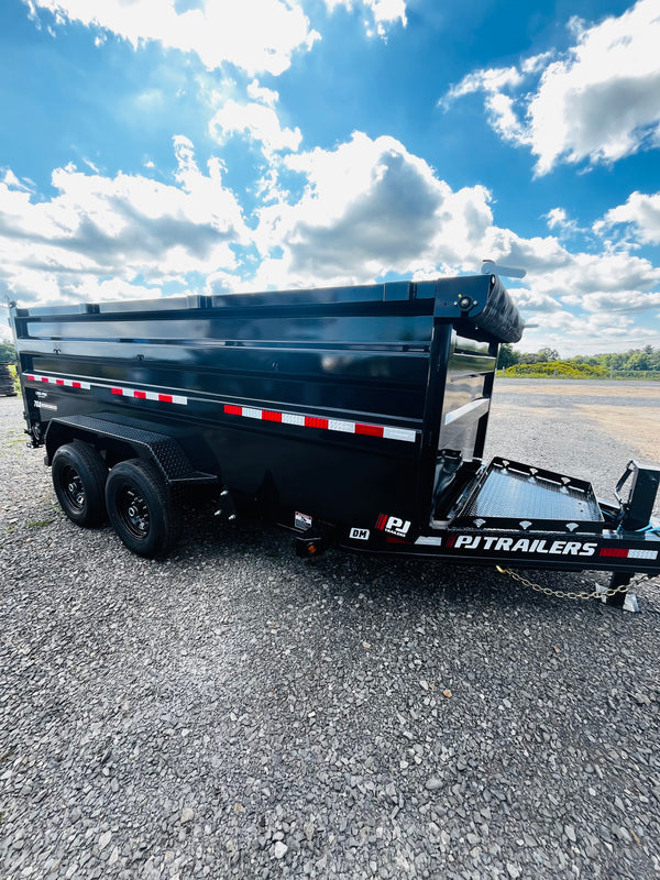 2027 PJ 7X14 DM HIGH SIDE DUMP 15400# GVWR