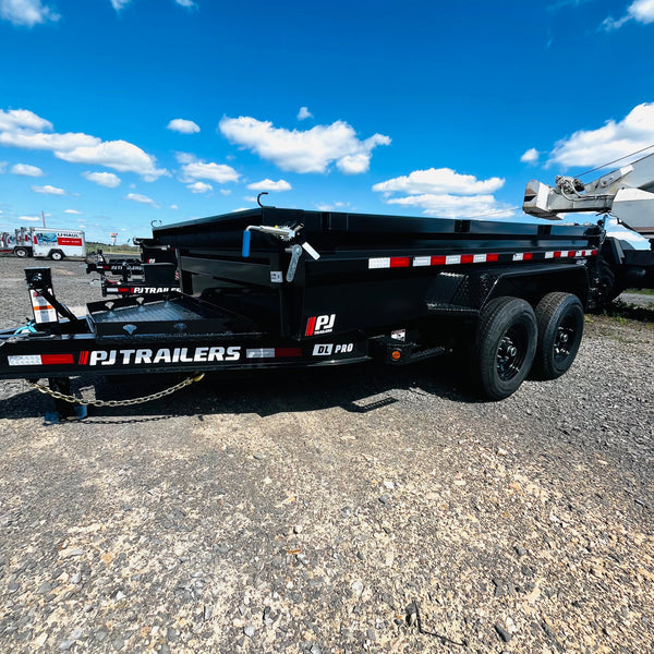 2027 PJ 7X12 DL DUMP 15400# GVWR