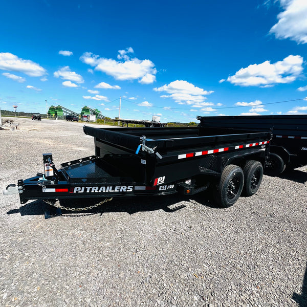 2027 PJ 7X12 DL DUMP 15400# GVWR