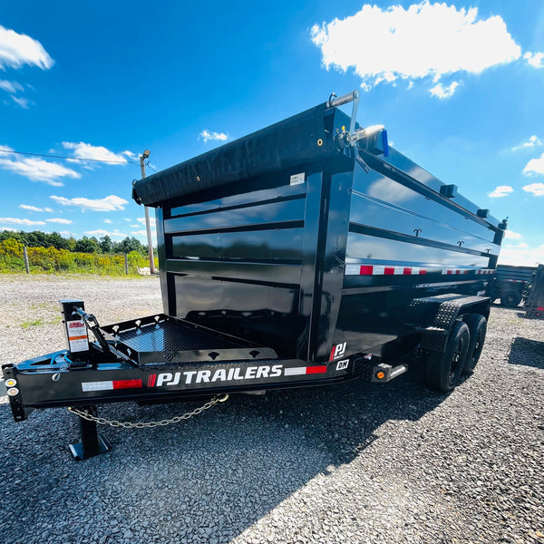 2027 PJ 7X14 DM HIGH SIDE DUMP 15400# GVWR