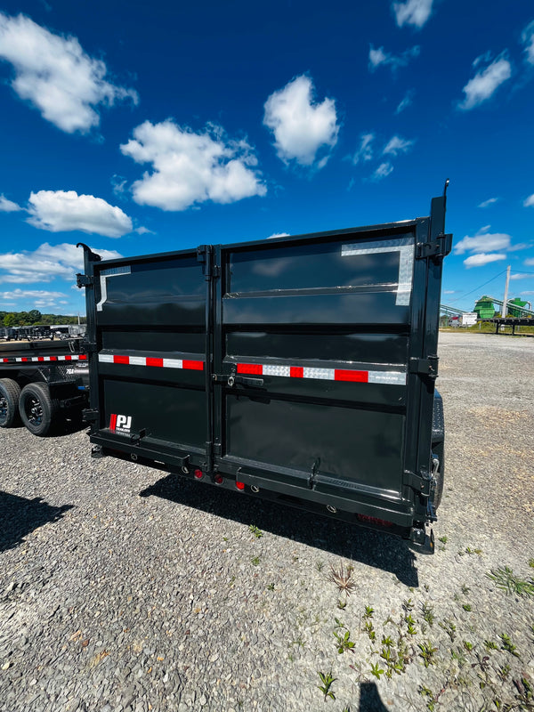 2027 PJ 7X14 DM HIGH SIDE DUMP 15400# GVWR