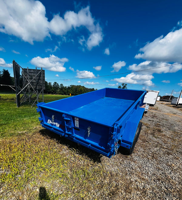 2027 LIBERTY 6X12 DUMP 10K GVWR W/ RAMPS & TARP