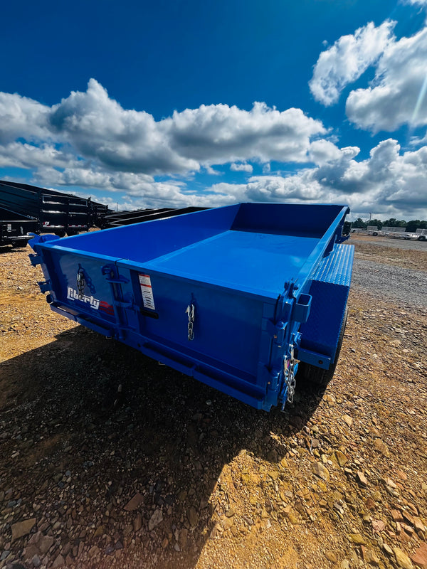 2027 LIBERTY 6X12 DUMP 10K GVWR W/ RAMPS & TARP