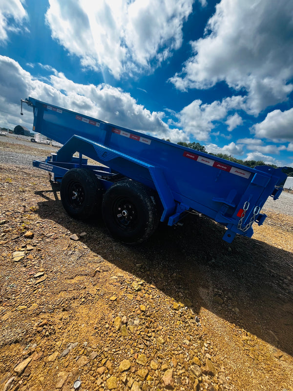 2027 LIBERTY 6X12 DUMP 10K GVWR W/ RAMPS & TARP