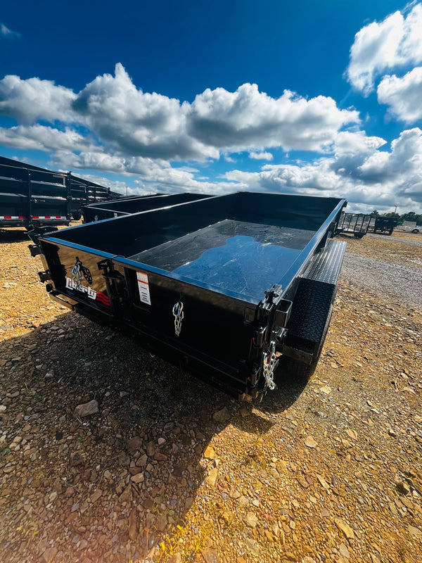 2027 LIBERTY 6X12 DUMP 10K GVWR W/ RAMPS & TARP