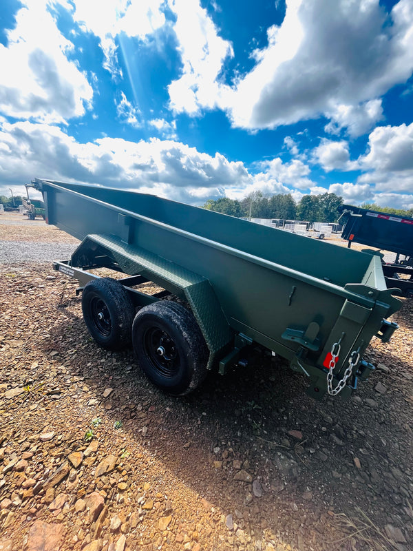 2027 LIBERTY 6X12 DUMP 10K GVWR W/ RAMPS & TARP