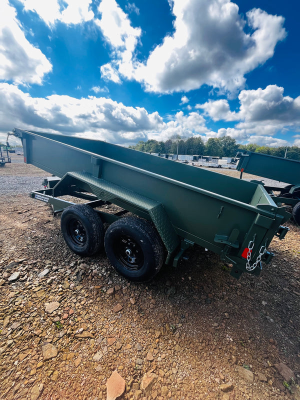 2027 LIBERTY 6X12 DUMP 10K GVWR W/ RAMPS & TARP