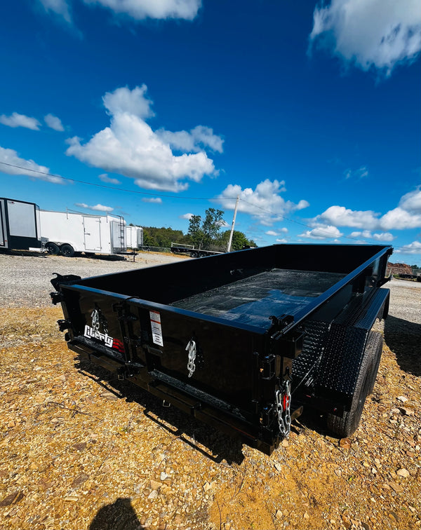2027 LIBERTY 6X12 DUMP 7K GVWR W/ RAMPS & TARP