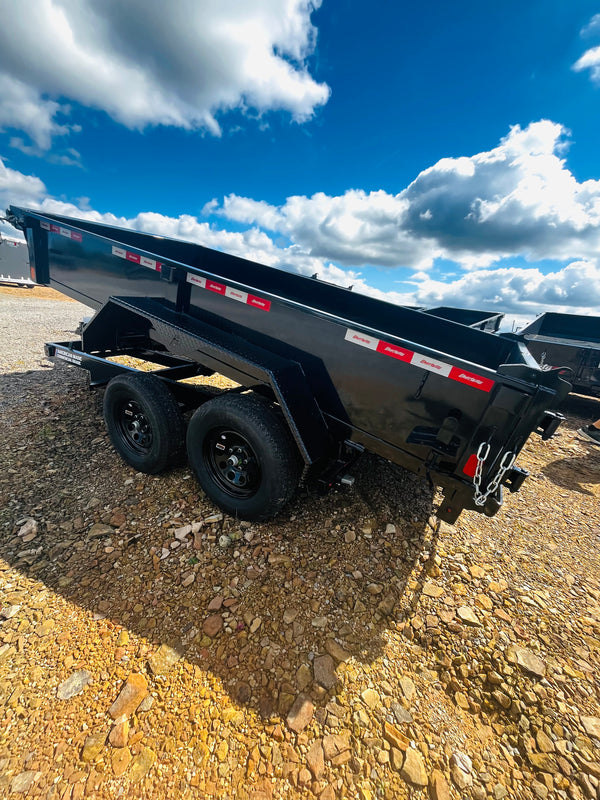 2027 LIBERTY 6X12 DUMP 7K GVWR W/ RAMPS & TARP