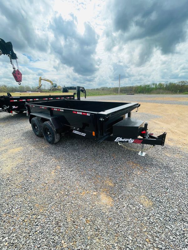 2025 Liberty 6x12 Dump 10K- Ramps and Tarp