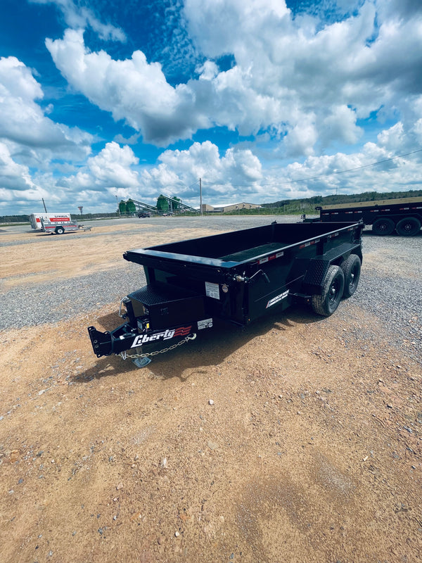 2025 Liberty 6x12 Dump 10K- Ramps and Tarp