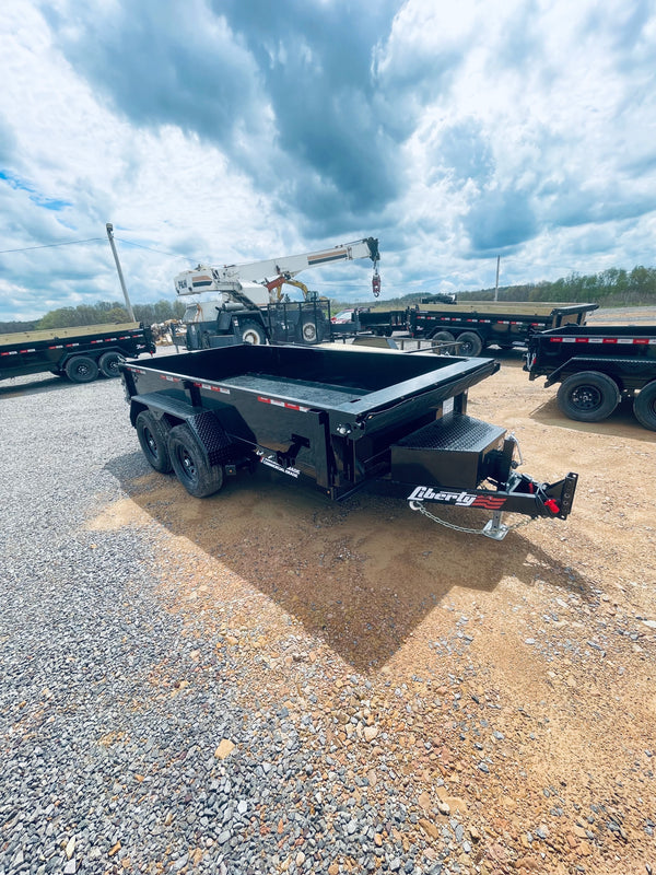 2025 Liberty 6x12 Dump 10K- Ramps and Tarp