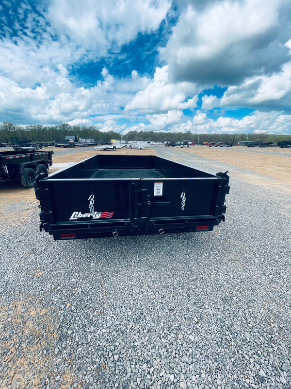 2025 Liberty 6x12 Dump 10K- Ramps and Tarp