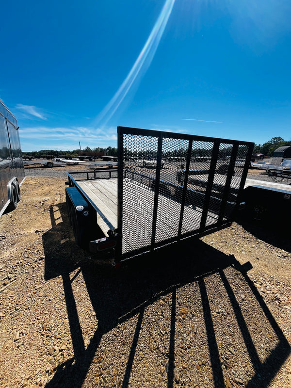 PREOWNED 2025 CARMATE 6X14 HD ANGLE IRON 7K GVWR (80" wide)