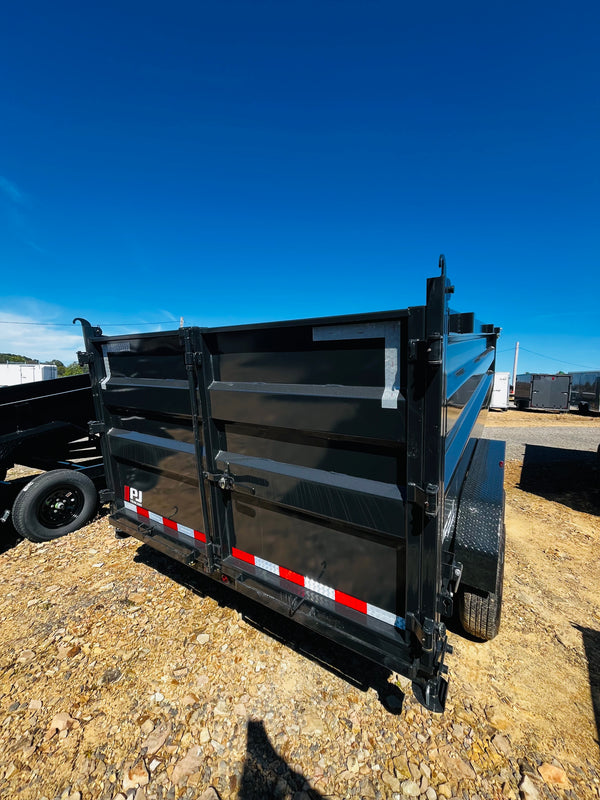 2027 PJ D7 7X14 DUMP W/ 4FT SIDES 14000# GVWR