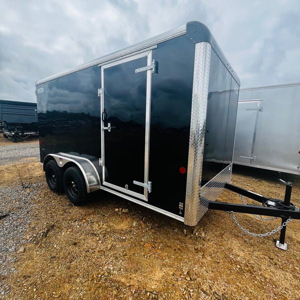 2026 CARMATE 7X14 HD SPORTSTER W/ BARN DOORS & 6" ADDITIONAL HEIGHT