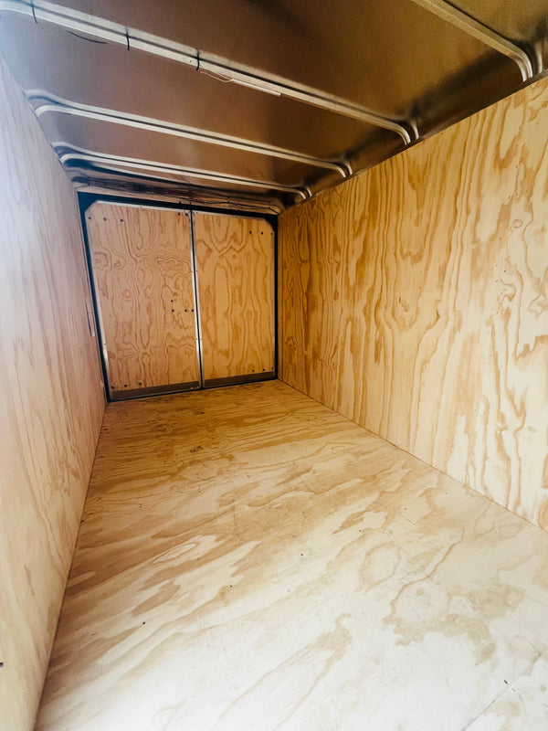 2026 CARMATE 7X14 HD SPORTSTER W/ BARN DOORS & 6" ADDITIONAL HEIGHT