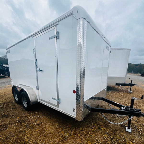 2026 CARMATE 7X14 HD SPORTSTER W/ BARN DOORS & 6" ADDITIONAL HEIGHT