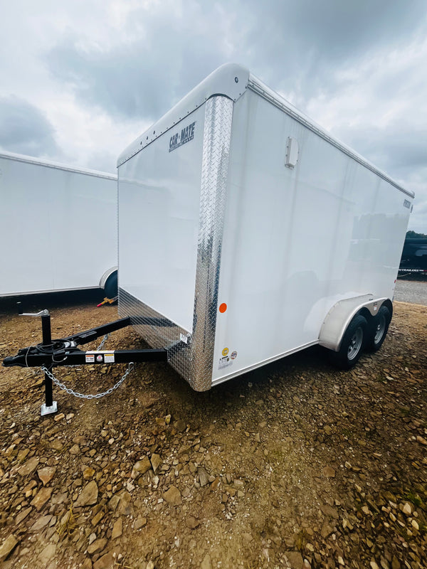 2026 CARMATE 7X14 HD SPORTSTER W/ BARN DOORS & 6" ADDITIONAL HEIGHT