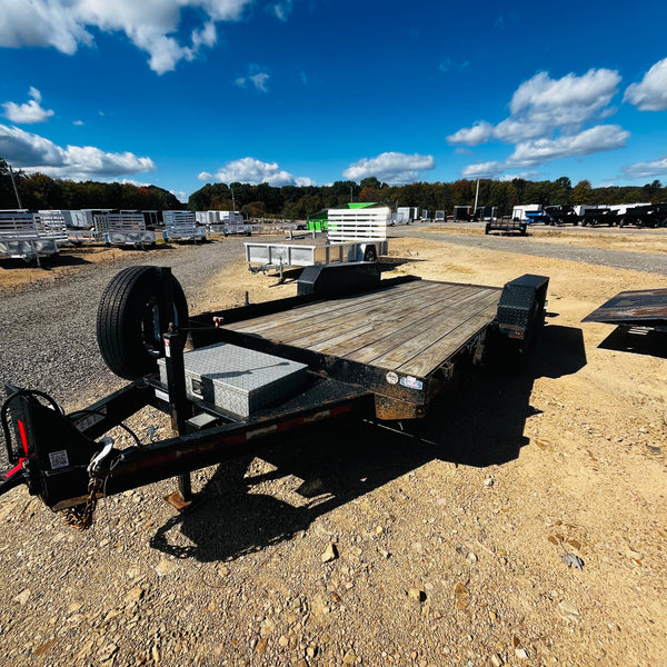 PREOWNED 2017 CAM SUPERLINE 82"X18' TILT 16100# GVWR