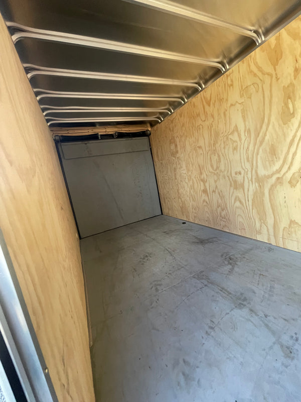 PRE-OWNED 2023 Car Mate 7x16 HD Custom Cargo w/ 12"^ / Ramp Door