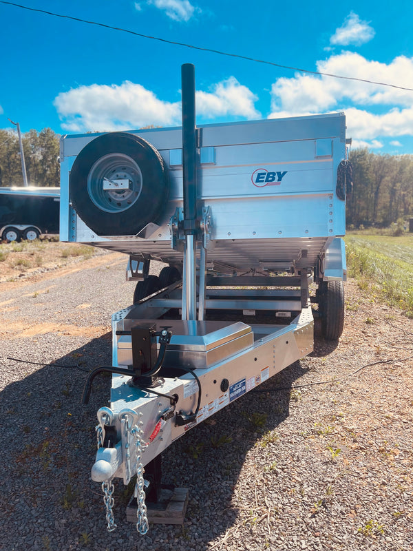 2025 EBY 7x14 Dump All Aluminum 14K GVWR