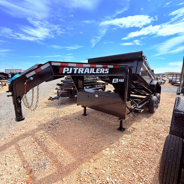 2026 PJ (DL) 7X14 GOOSENECK LOW SIDED DUMP