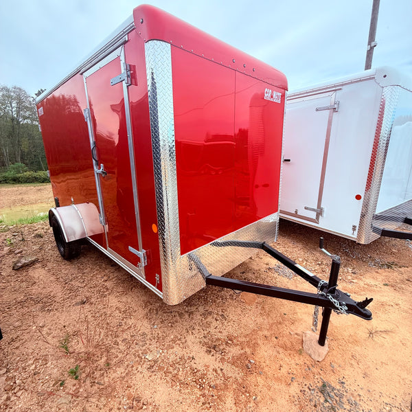 2026 CAR MATE 6X12 SPORTSTER w/ Ramp Door & 6" Additional Height