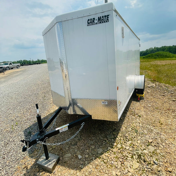 2025 Car Mate 6x12 V-Sportster W/ Ramp Door
