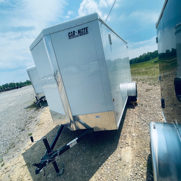 2025 CAR MATE 6X12 V-SPORT w/ Barn Doors & 6" Additional Height